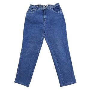Gloria Vanderbilt Jeans Womens 12 Blue High Rise Tapered Stretch Denim‎ Classic